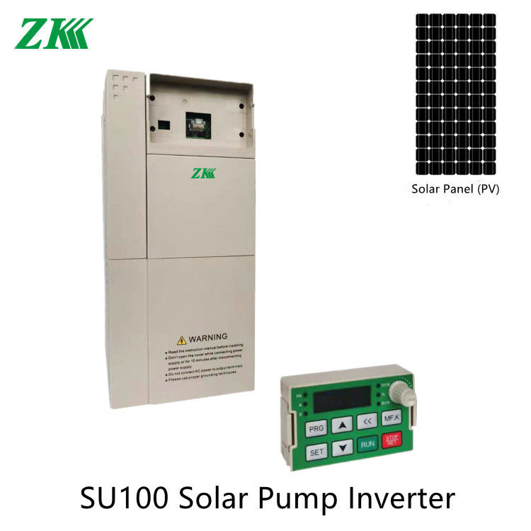 Inverseur solaire solaire du contrôleur VFD 220V de pompe de SU10 SU100 4kw 400KW